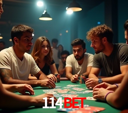 Interface moderna da plataforma 114bet